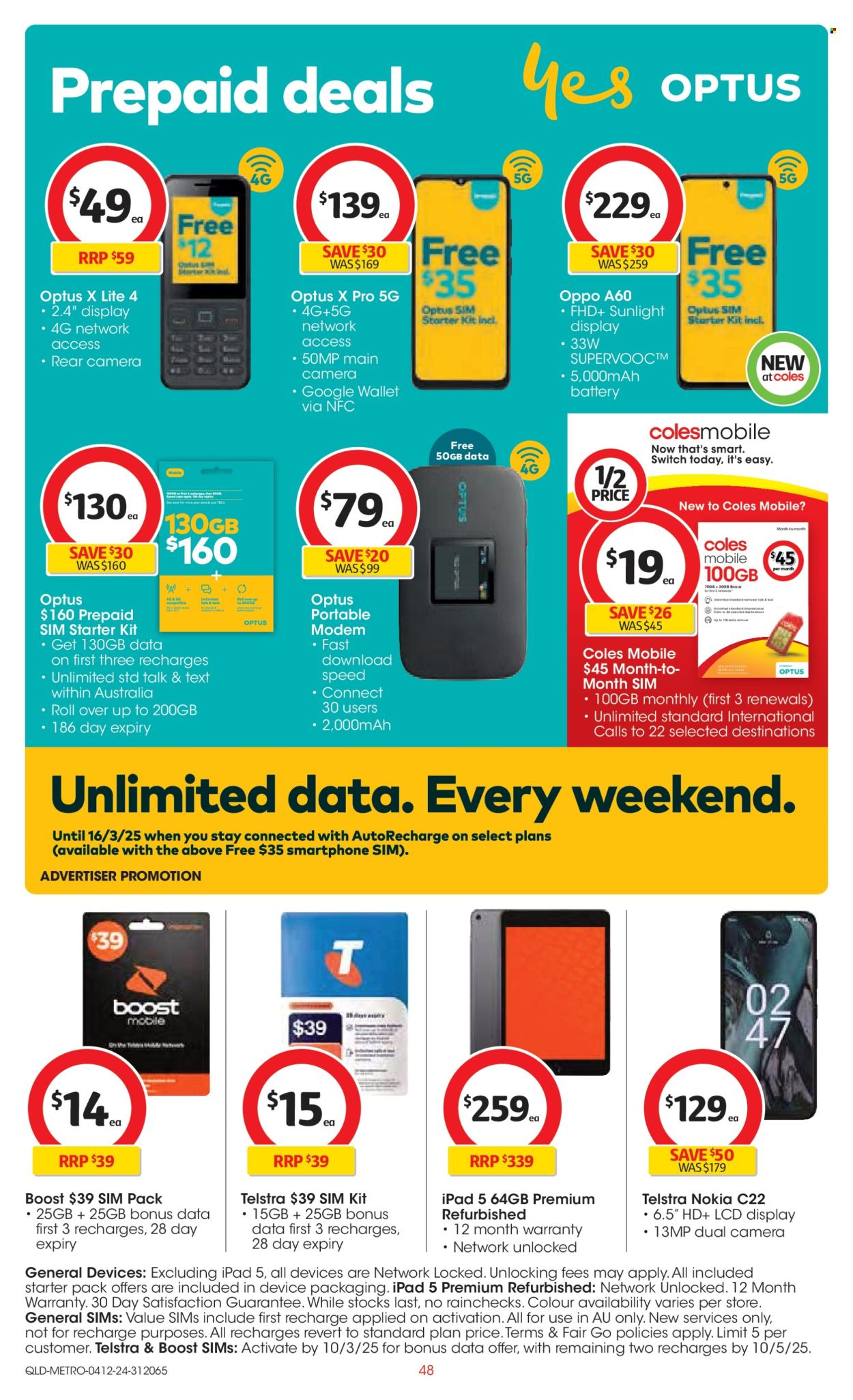 Coles catalogue - 4 Dec 2024 - 10 Dec 2024. Page 48