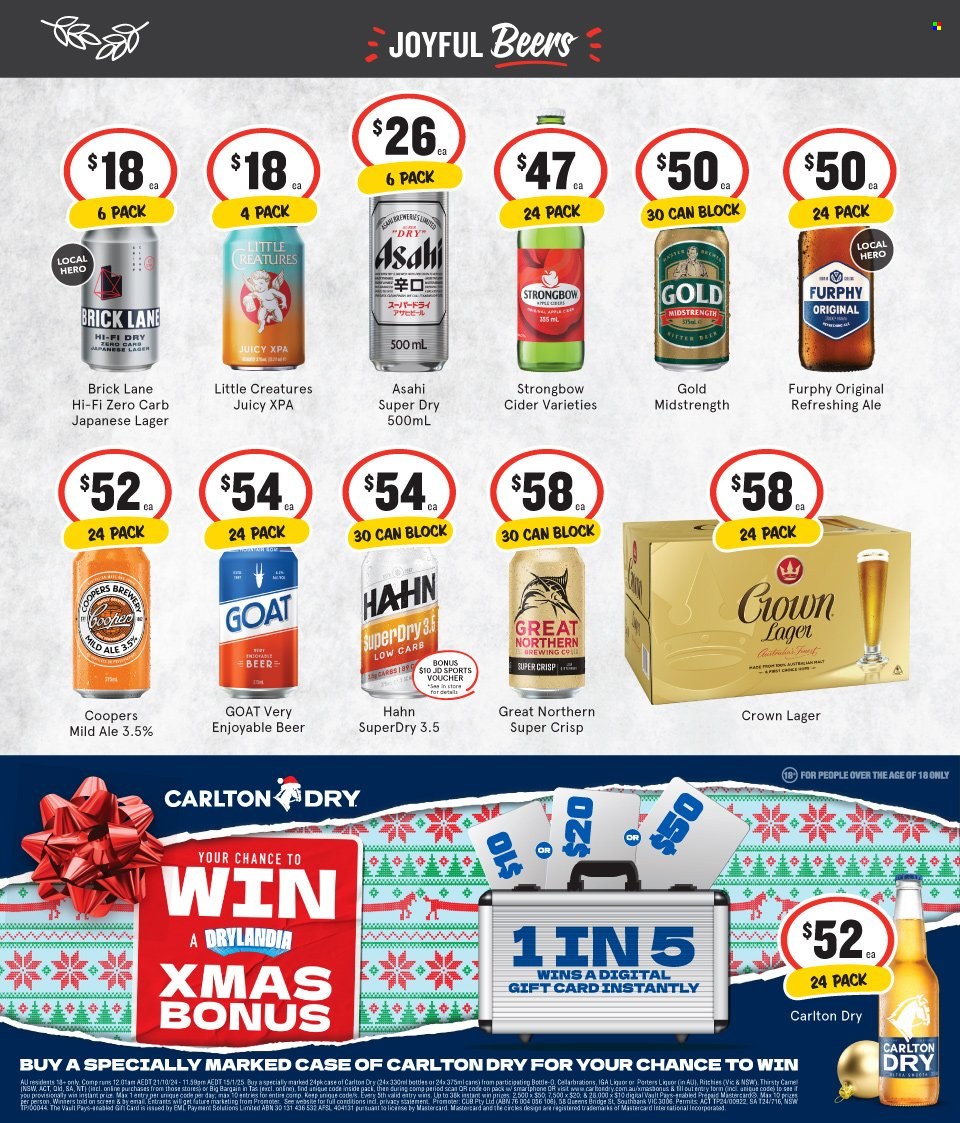 IGA LIQUOR catalogue - 4 Dec 2024 - 17 Dec 2024. Page 4