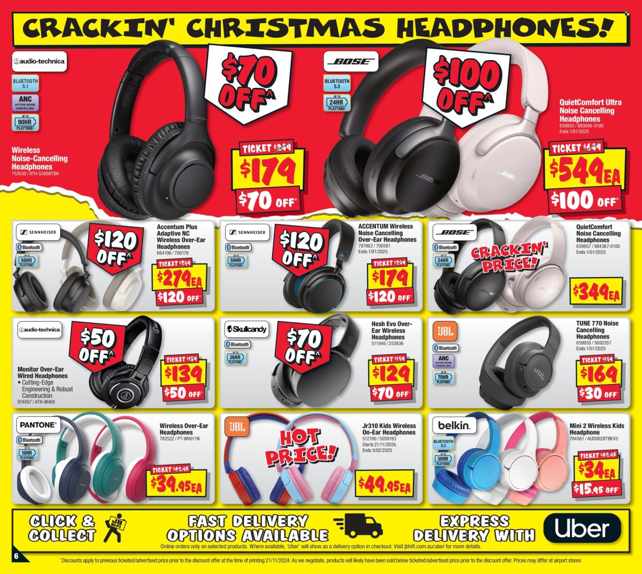 JB Hi-Fi catalogue - 5 Dec 2024 - 24 Dec 2024. Page 6