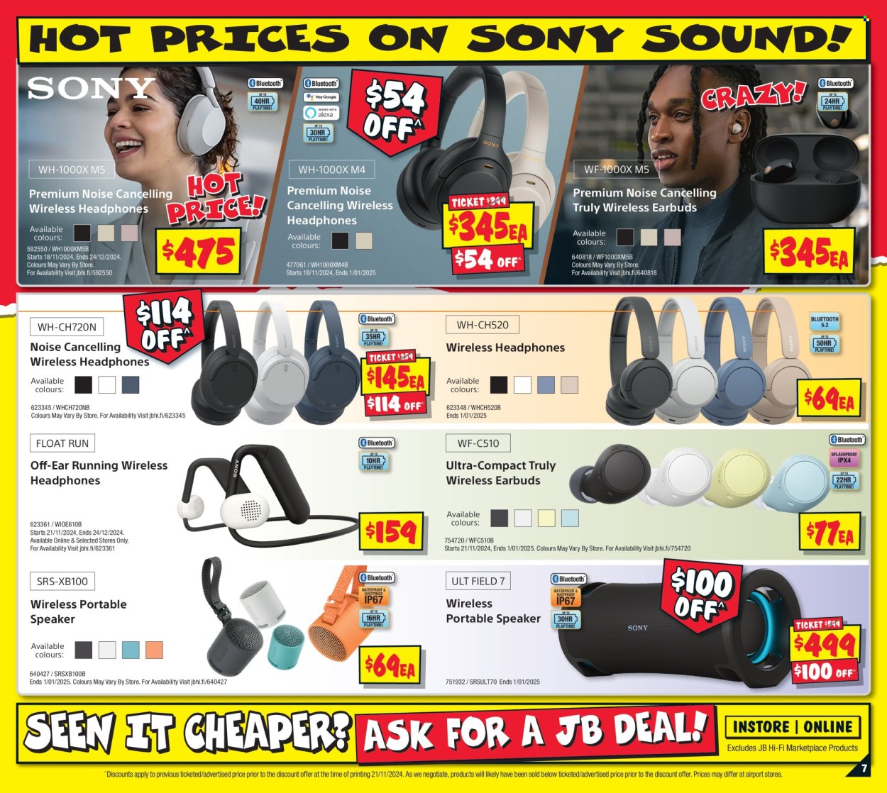 JB Hi-Fi catalogue - 5 Dec 2024 - 24 Dec 2024. Page 7