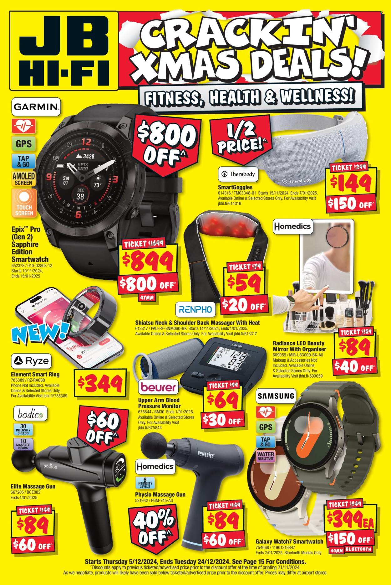 JB Hi-Fi catalogue - 5 Dec 2024 - 24 Dec 2024. Page 1