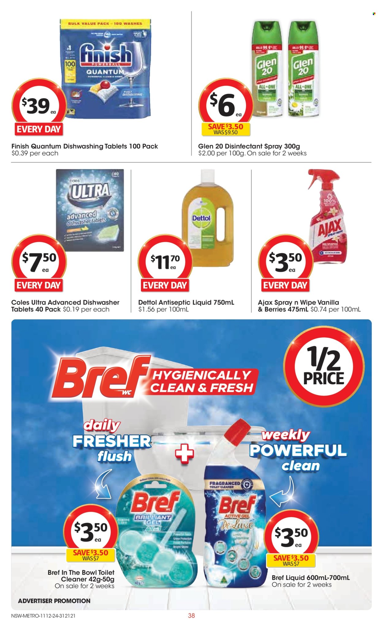 Coles catalogue - 11 Dec 2024 - 17 Dec 2024. Page 38