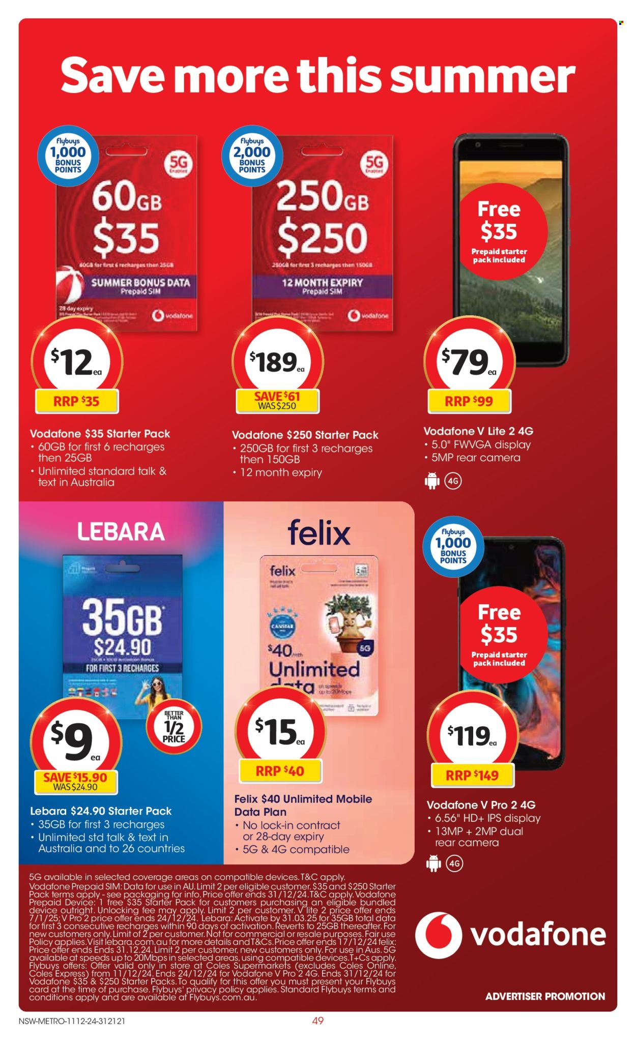 Coles catalogue - 11 Dec 2024 - 17 Dec 2024. Page 49