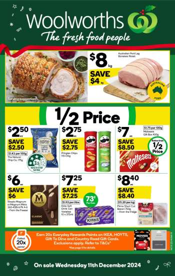 Woolworths Catalogue - 11 Dec 2024 - 17 Dec 2024.