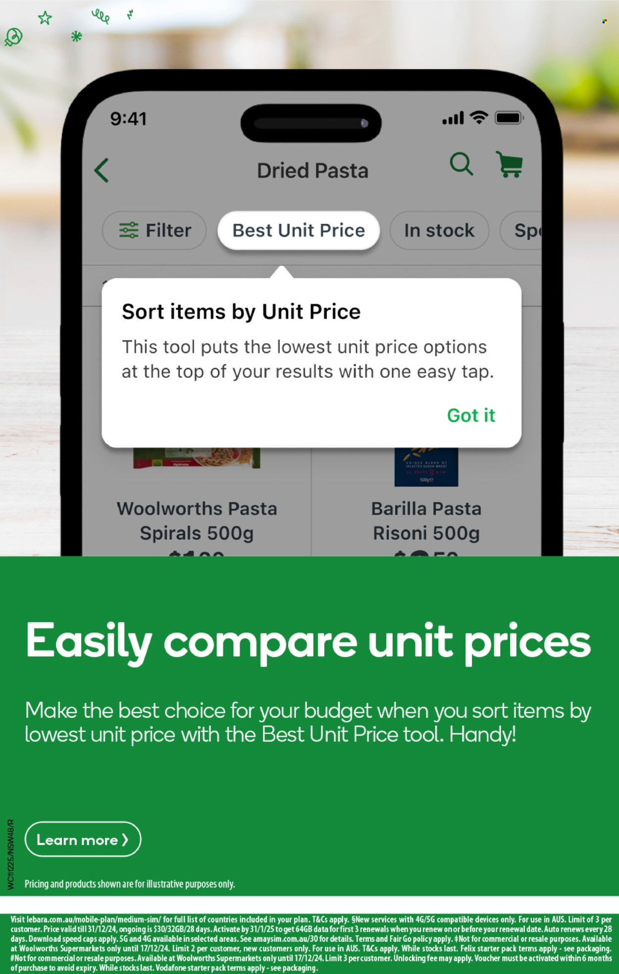 Woolworths catalogue - 11 Dec 2024 - 17 Dec 2024. Page 48