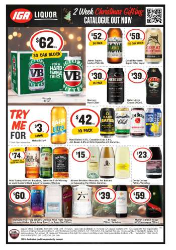 IGA LIQUOR Catalogue - 11 Dec 2024 - 17 Dec 2024.