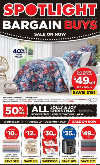 Spotlight Catalogue - 11 Dec 2024 - 24 Dec 2024.