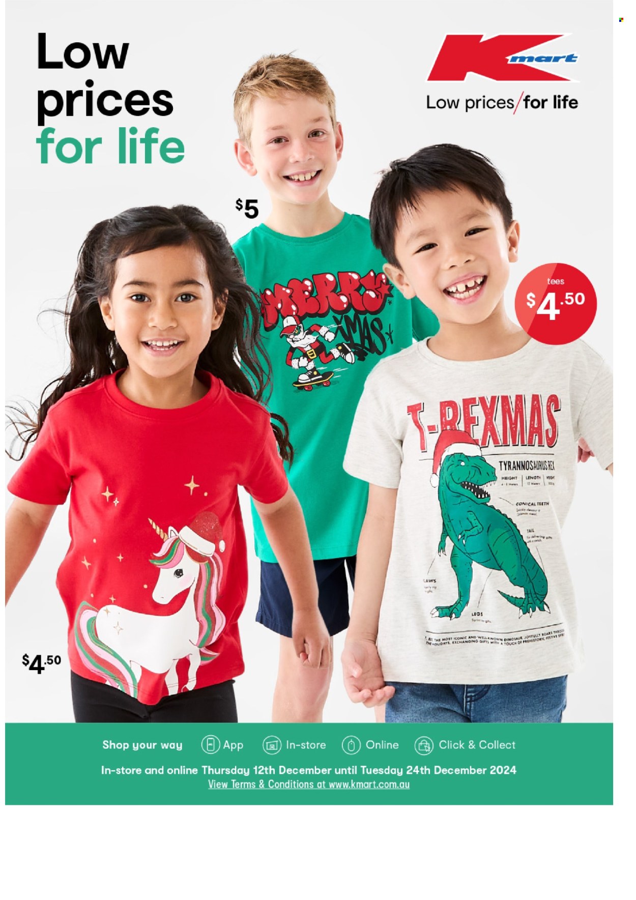 Kmart catalogue - 12 Dec 2024 - 24 Dec 2024. Page 1
