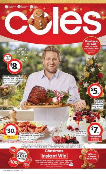 Coles Catalogue - 18 Dec 2024 - 24 Dec 2024.
