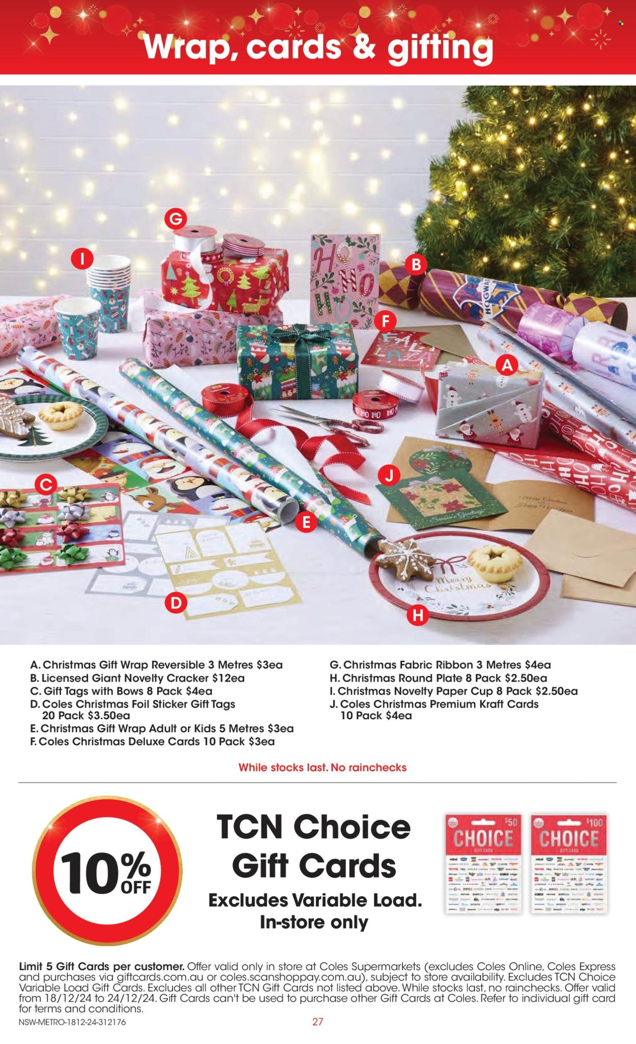 Coles catalogue - 18 Dec 2024 - 24 Dec 2024. Page 27