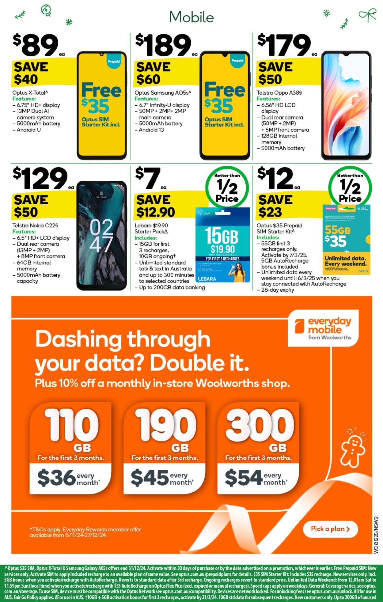 Woolworths catalogue - 18 Dec 2024 - 24 Dec 2024. Page 51