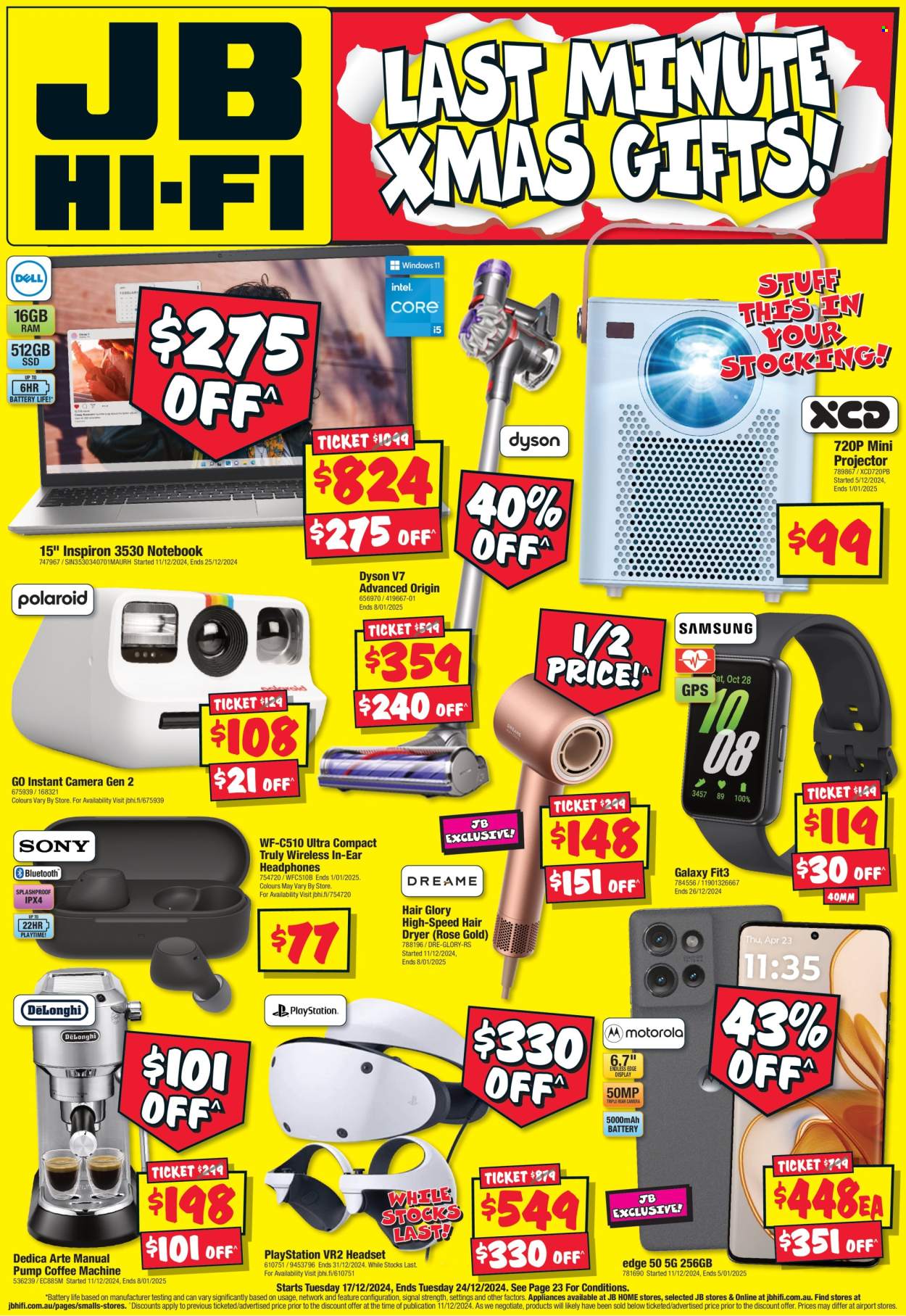 JB Hi-Fi catalogue - 17 Dec 2024 - 24 Dec 2024. Page 1