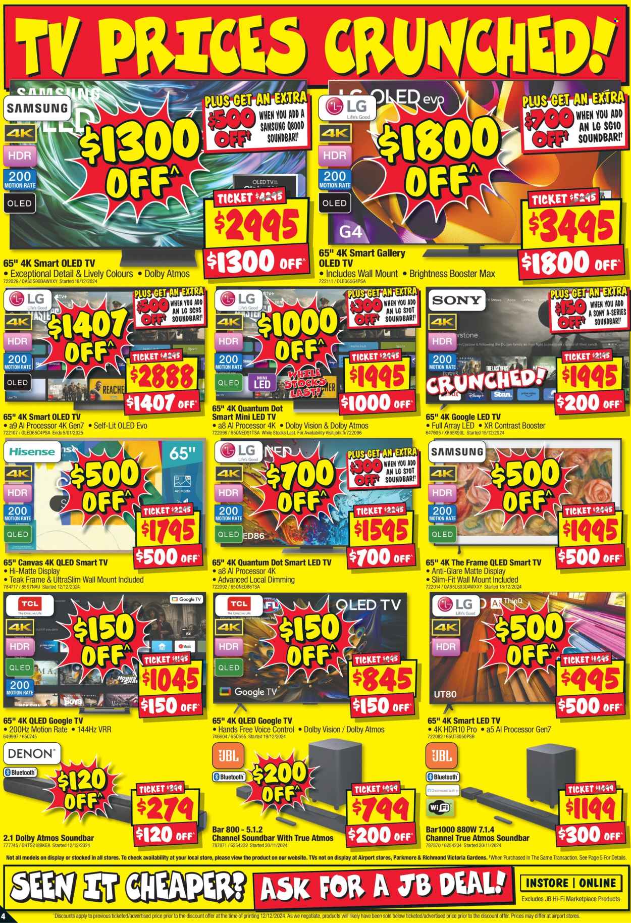 JB Hi-Fi catalogue - 21 Dec 2024 - 1 Jan 2025. Page 4