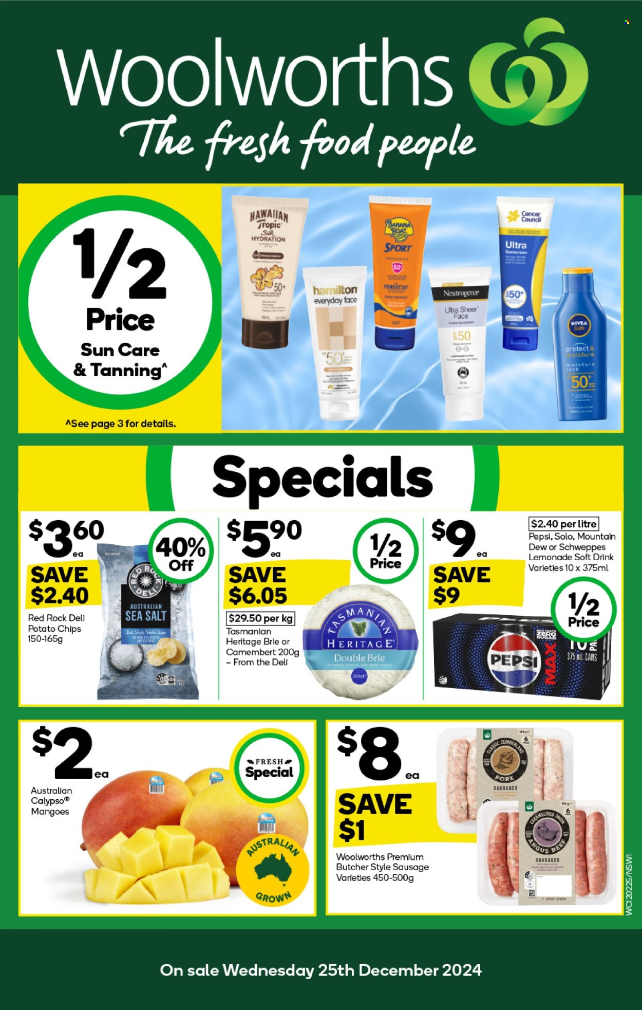Woolworths catalogue - 25 Dec 2024 - 31 Dec 2024. Page 1