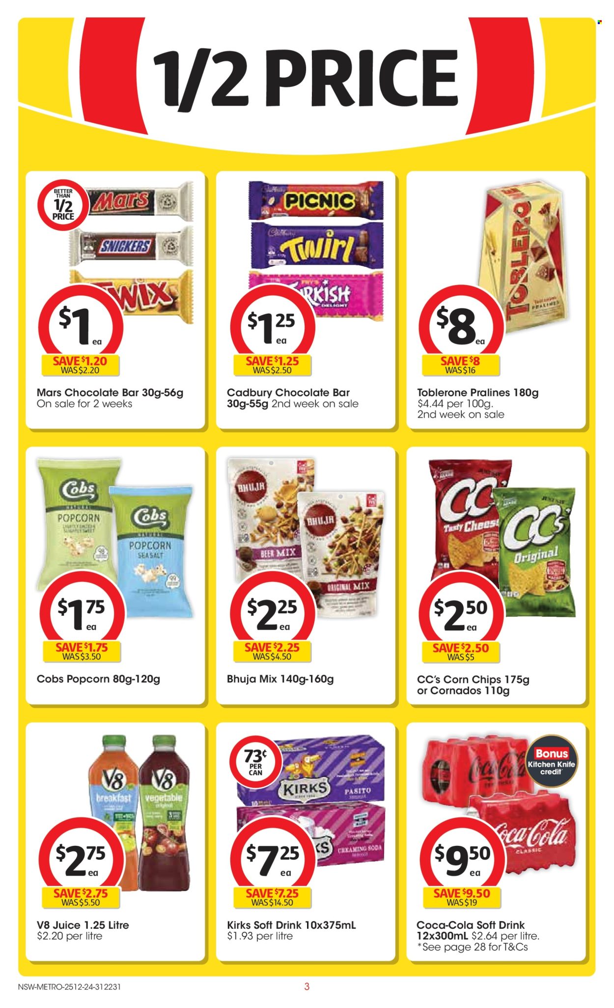 Coles catalogue - 25 Dec 2024 - 31 Dec 2024. Page 3