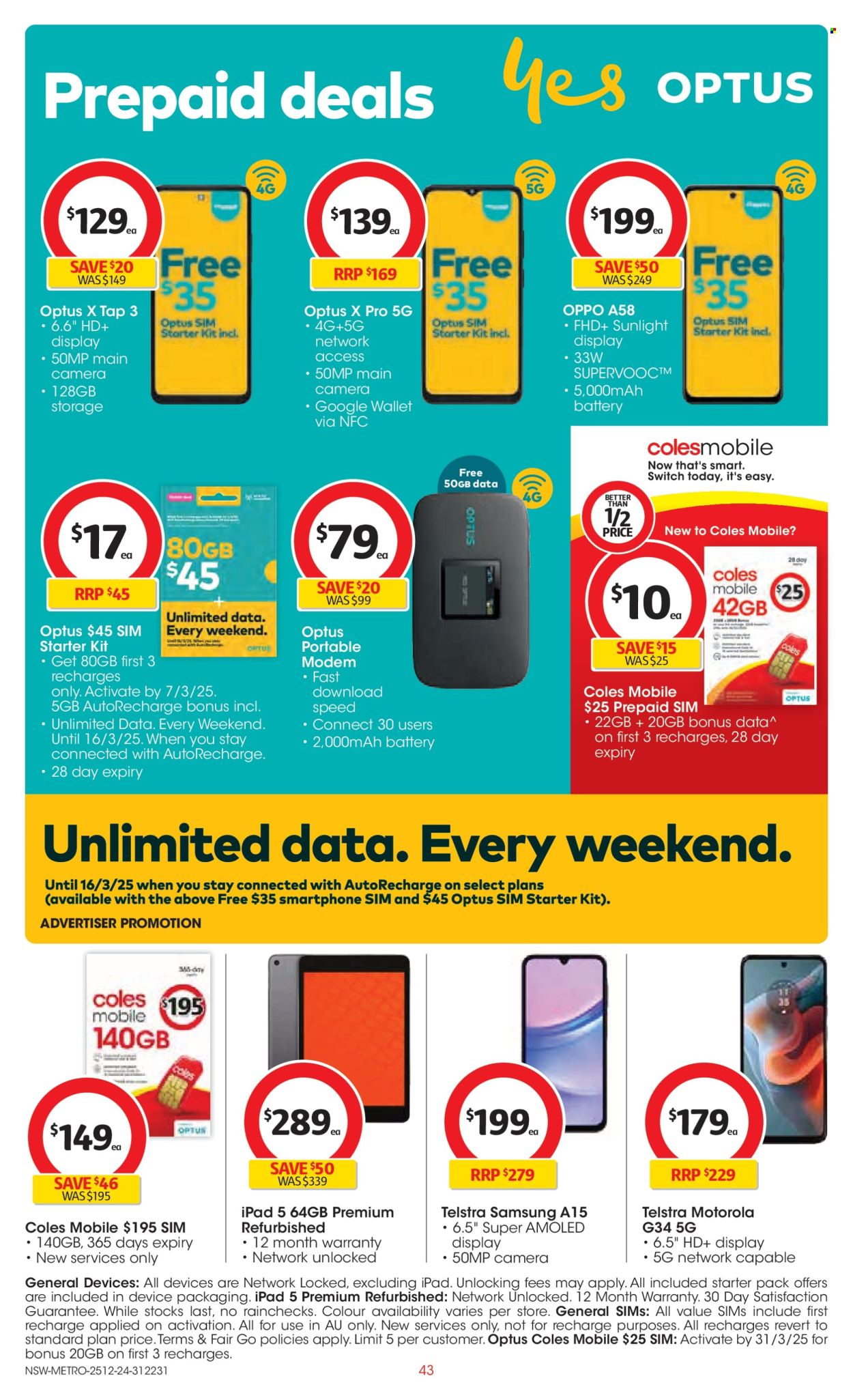 Coles catalogue - 25 Dec 2024 - 31 Dec 2024. Page 43