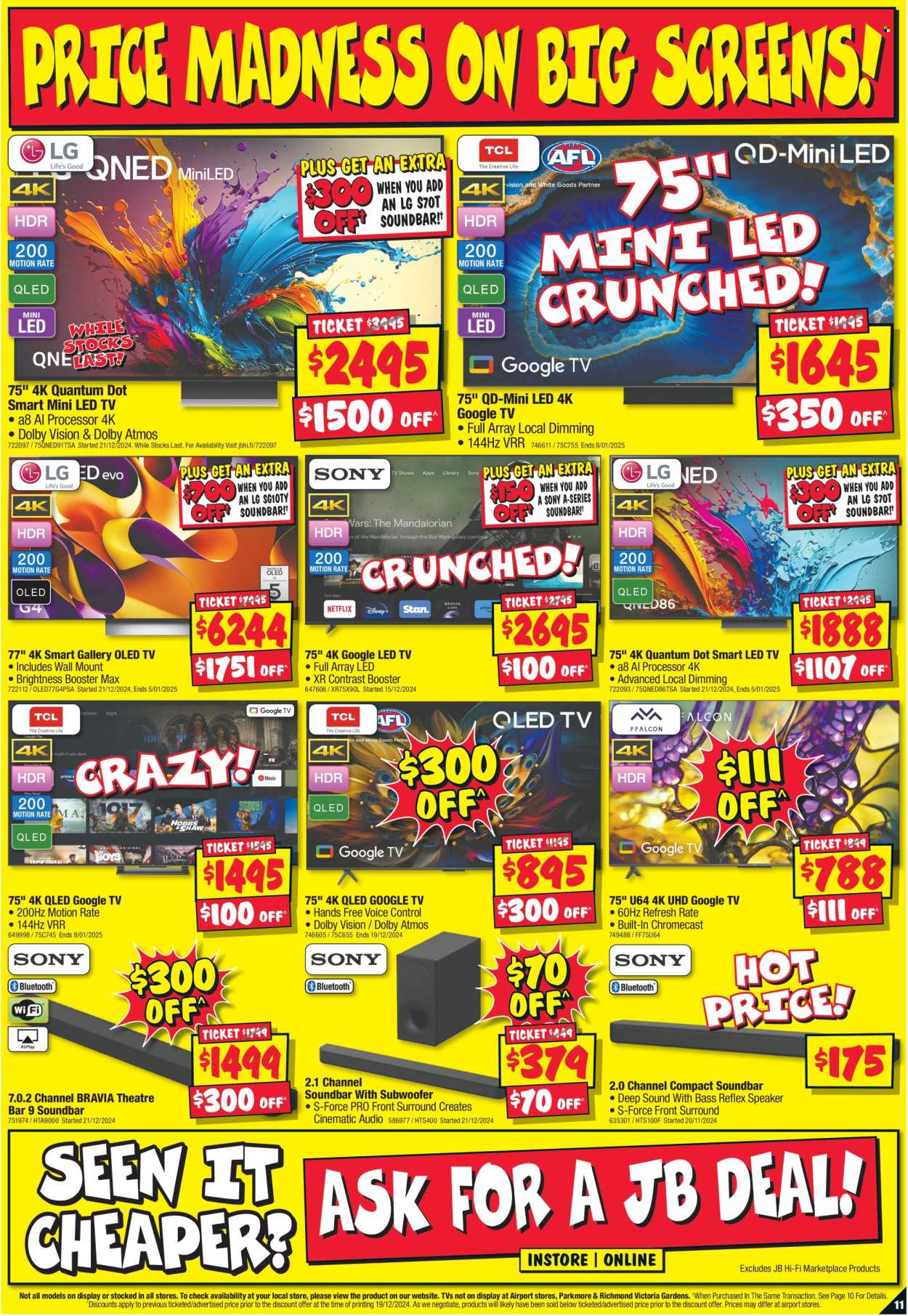 JB Hi-Fi catalogue - 24 Dec 2024 - 1 Jan 2025. Page 11