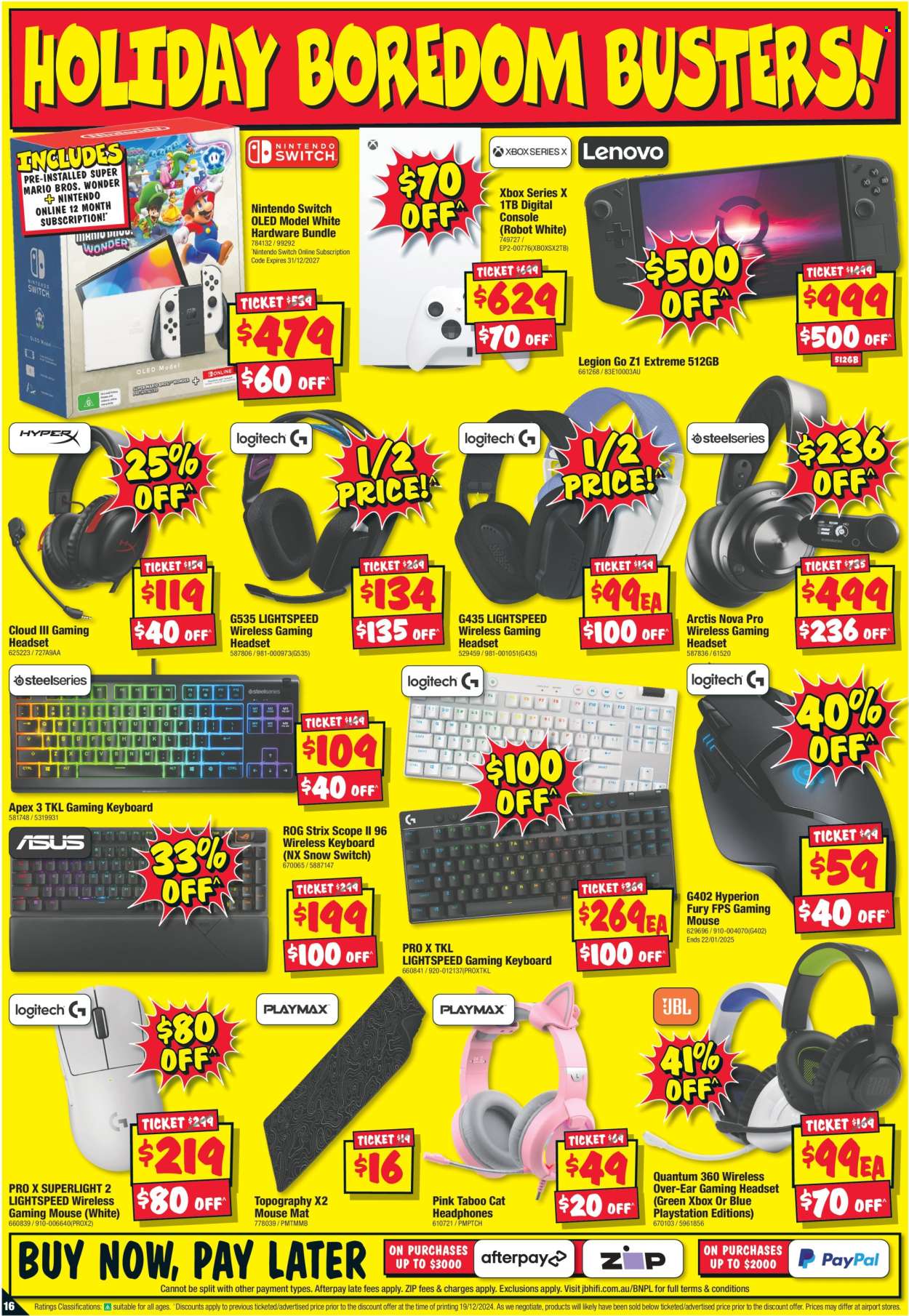 JB Hi-Fi catalogue - 24 Dec 2024 - 1 Jan 2025. Page 16