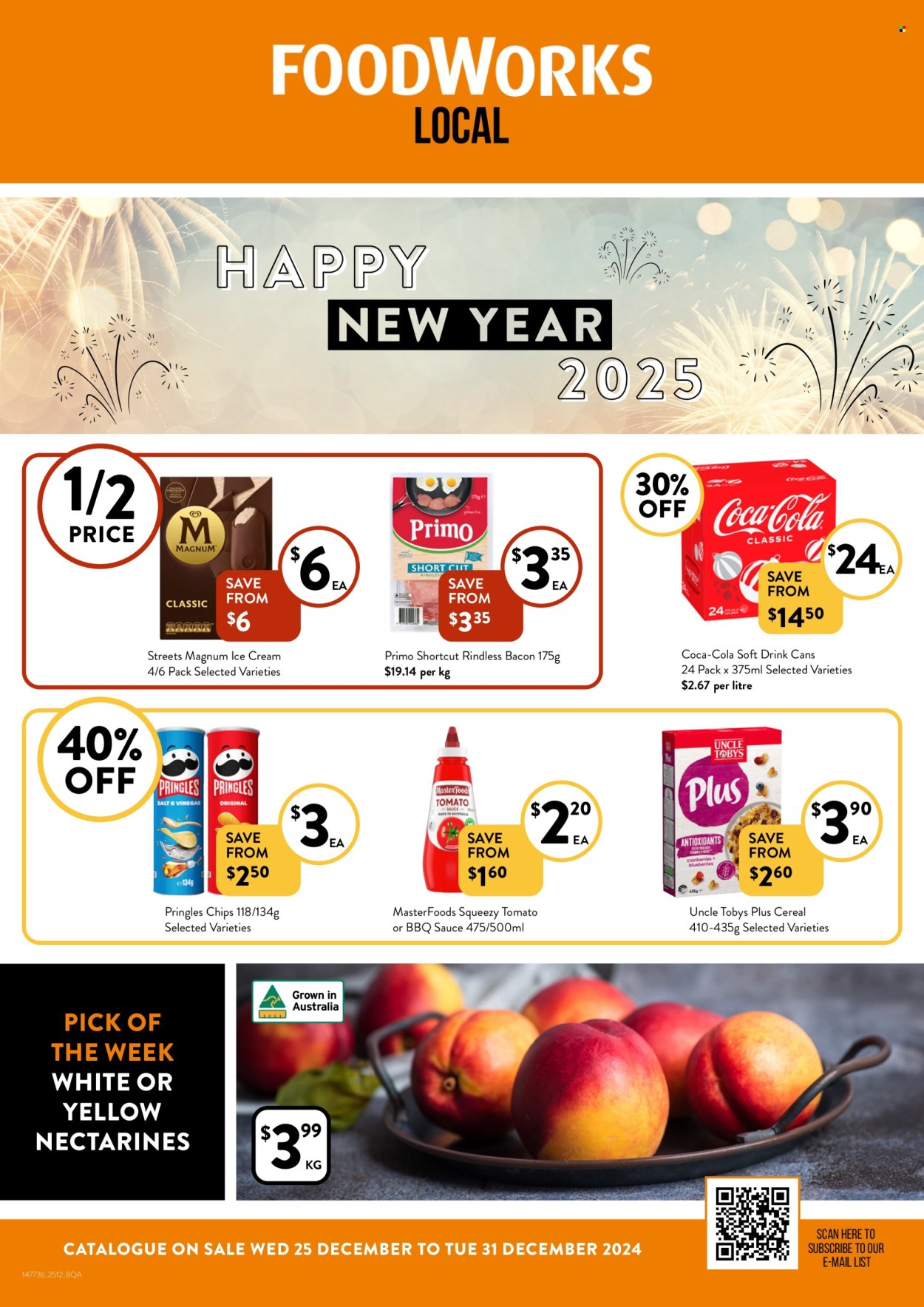 Foodworks catalogue - 25 Dec 2024 - 31 Dec 2024. Page 1