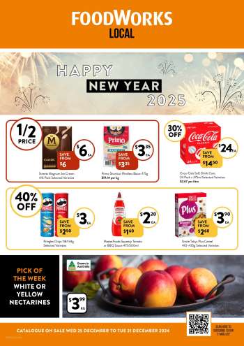 Foodworks Catalogue - 25 Dec 2024 - 31 Dec 2024.