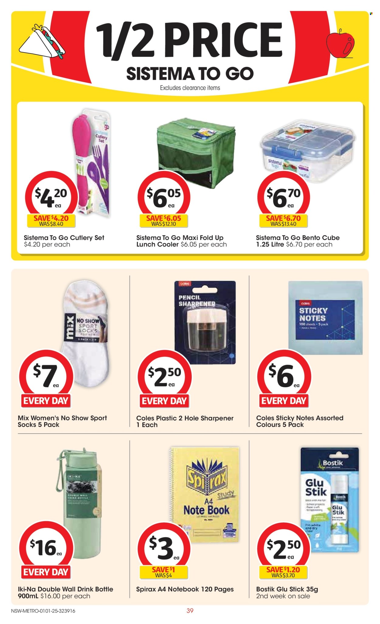 Coles catalogue - 1 Jan 2025 - 7 Jan 2025. Page 39