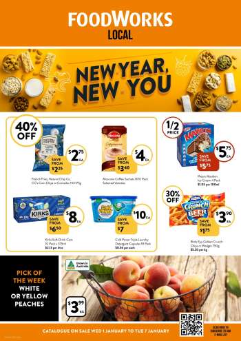 Foodworks Catalogue - 1 Jan 2025 - 7 Jan 2025.