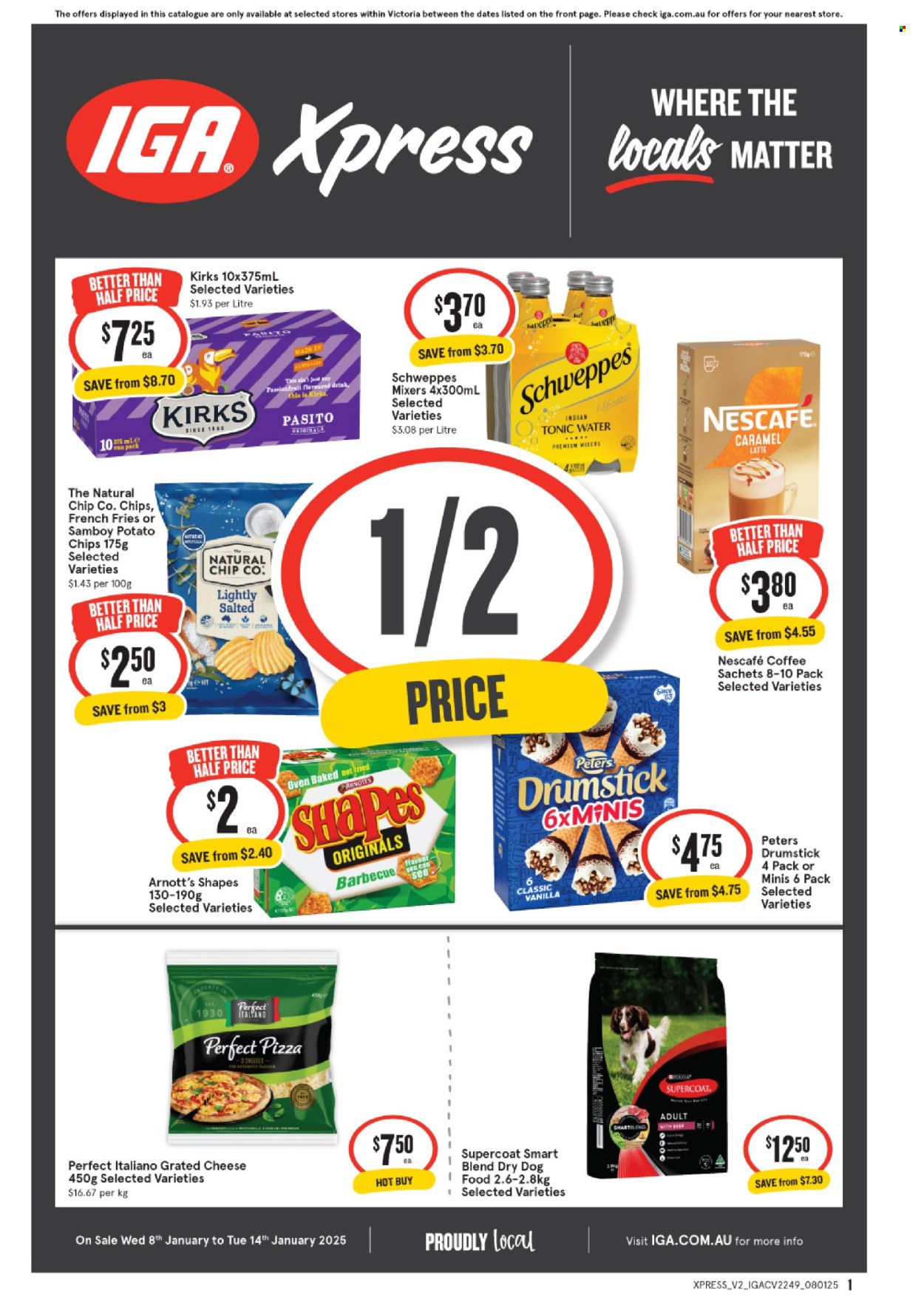 IGA Xpress catalogue - 8 Jan 2025 - 14 Jan 2025. Page 1