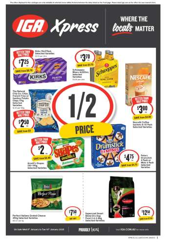 IGA Xpress Catalogue - 8 Jan 2025 - 14 Jan 2025.