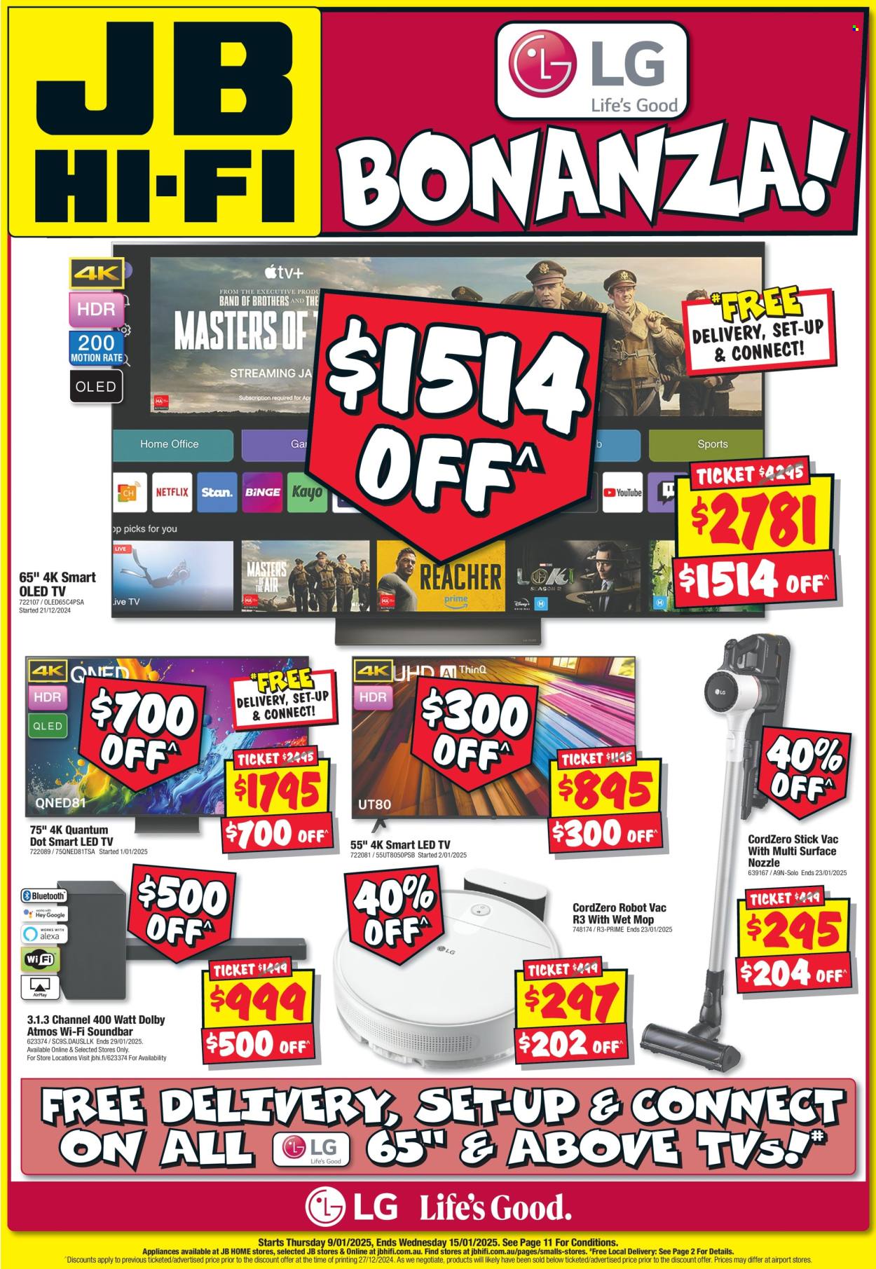 JB Hi-Fi catalogue - 9 Jan 2025 - 15 Jan 2025. Page 1