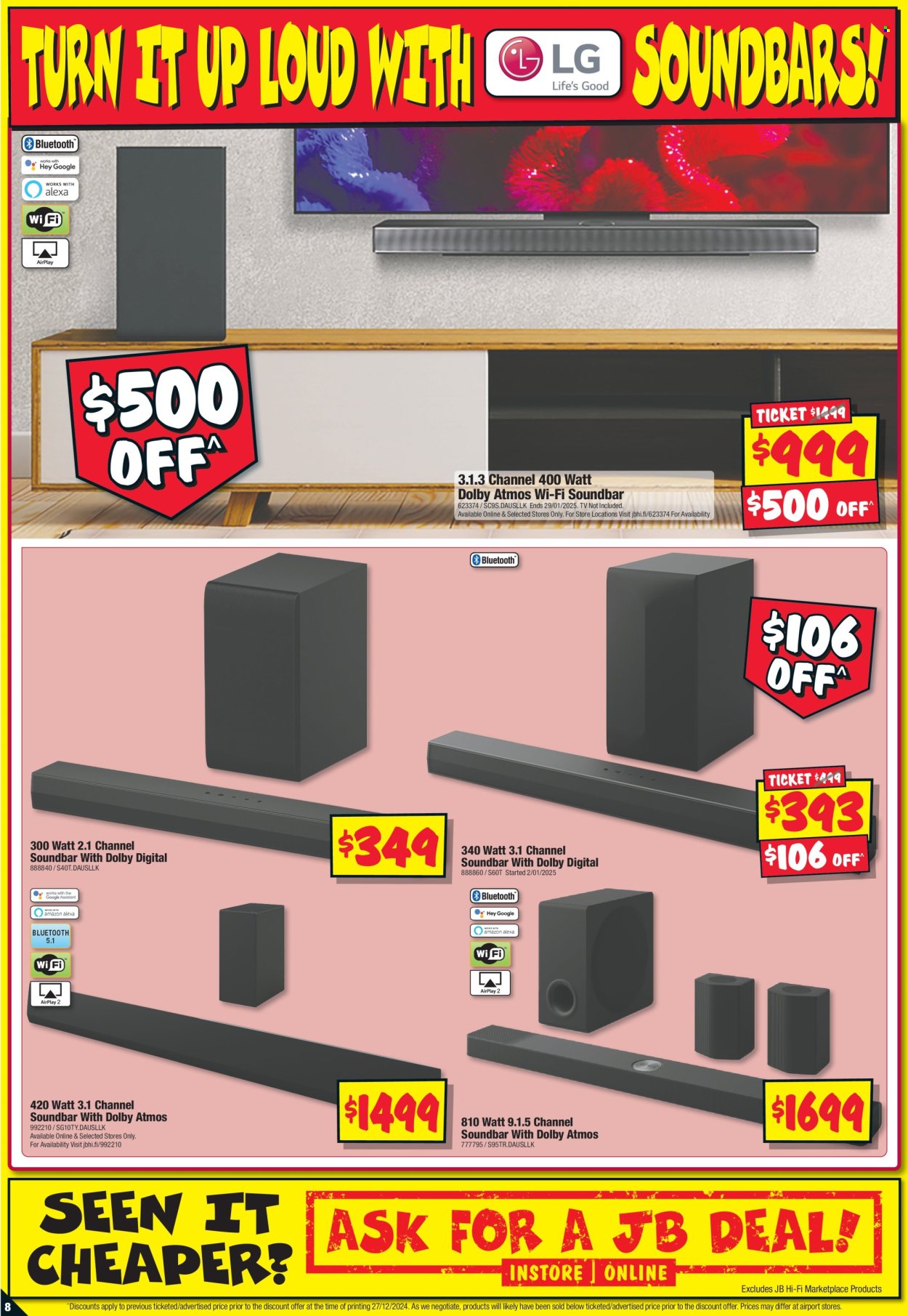JB Hi-Fi catalogue - 9 Jan 2025 - 15 Jan 2025. Page 8