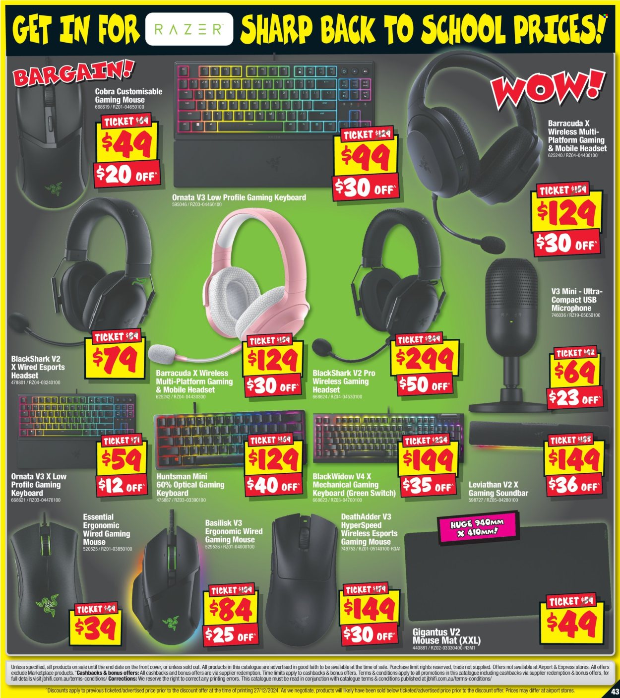 JB Hi-Fi catalogue - 9 Jan 2025 - 22 Jan 2025. Page 43