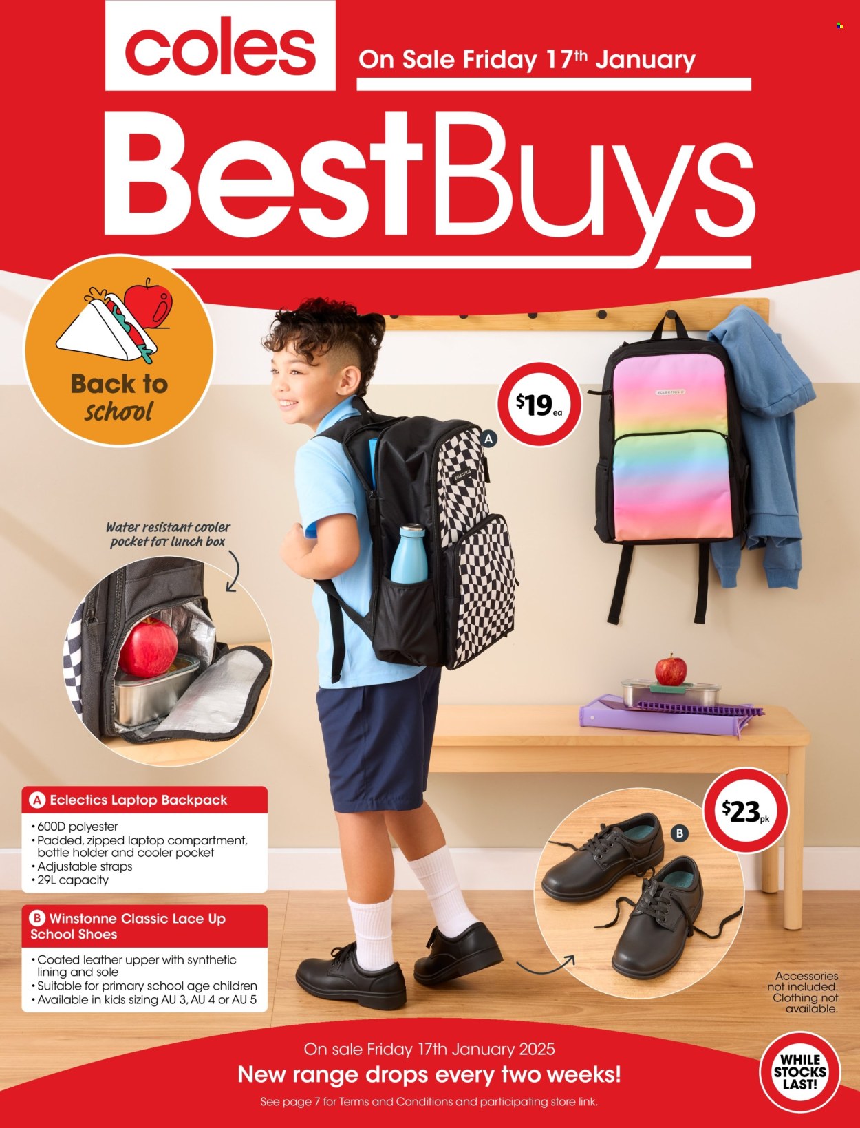 Coles catalogue - 17 Jan 2025 - 23 Jan 2025. Page 1