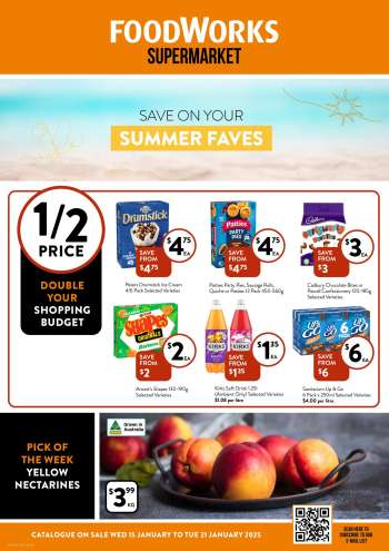Foodworks Catalogue - 15 Jan 2025 - 21 Jan 2025.