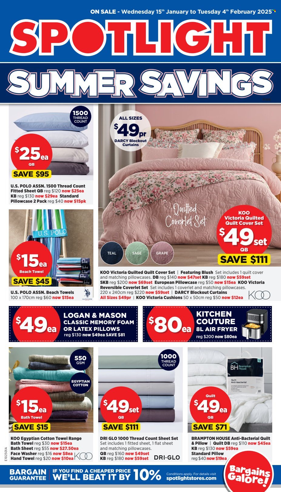 Spotlight catalogue - 15 Jan 2025 - 4 Feb 2025. Page 1
