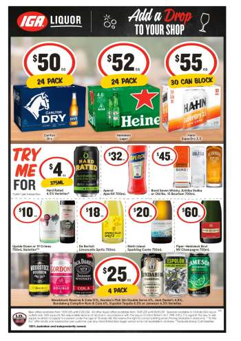 IGA LIQUOR Catalogue - 15 Jan 2025 - 21 Jan 2025.