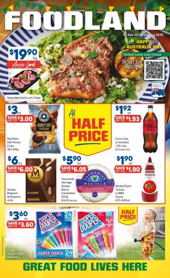 Foodland Catalogue - 22 Jan 2025 - 28 Jan 2025.