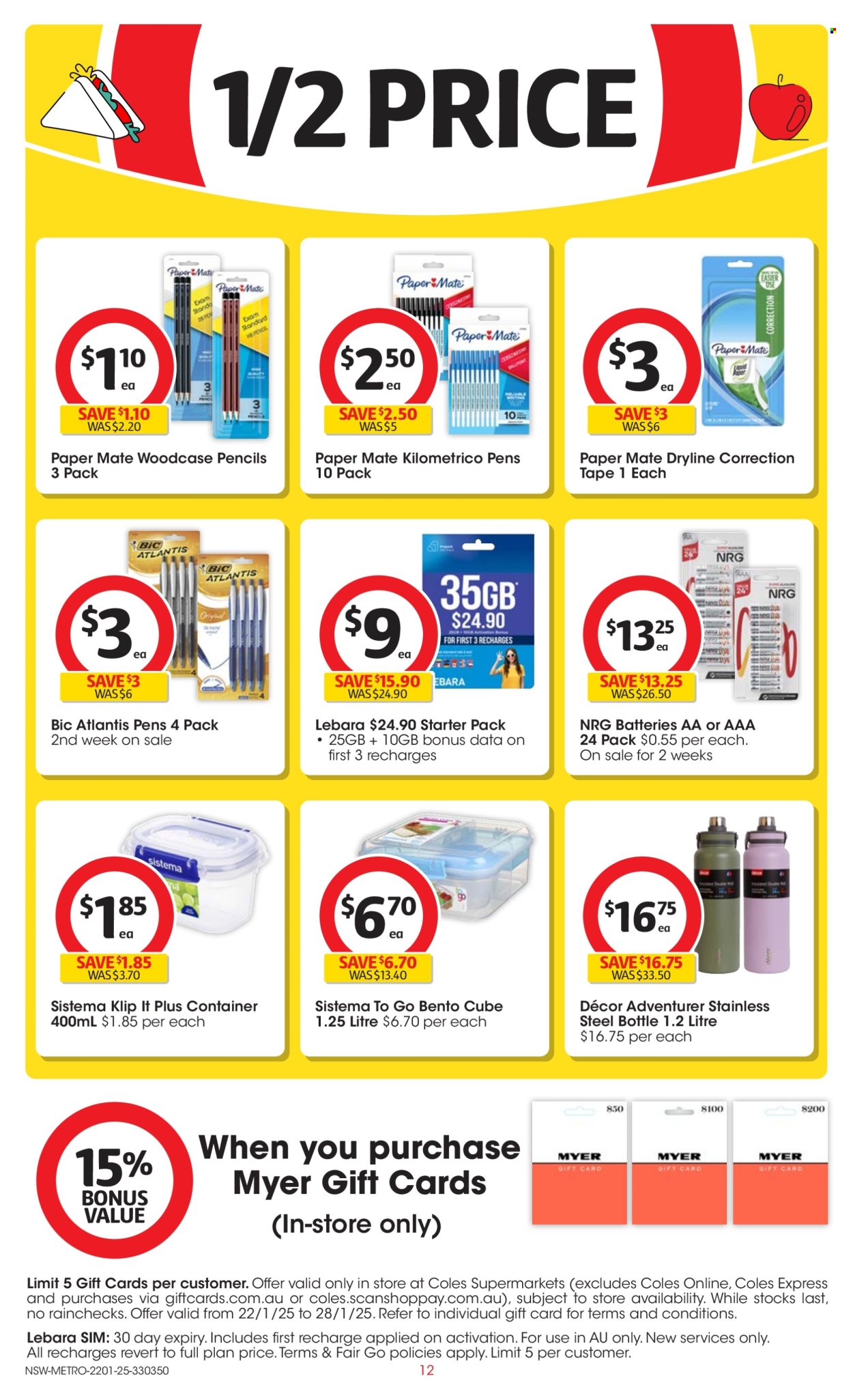 Coles catalogue - 22 Jan 2025 - 28 Jan 2025. Page 12
