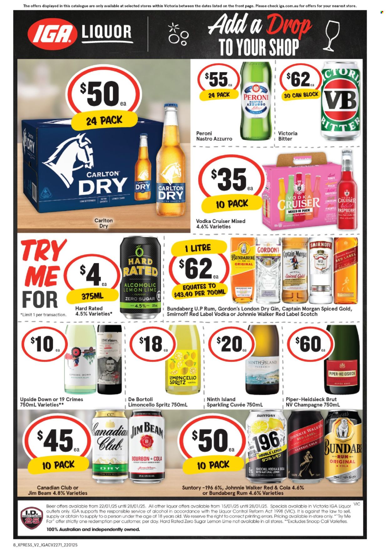 IGA LIQUOR catalogue - 22 Jan 2025 - 28 Jan 2025. Page 2