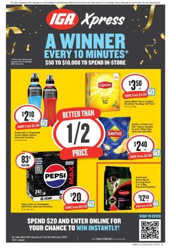 IGA Xpress Catalogue - 29 Jan 2025 - 4 Feb 2025.