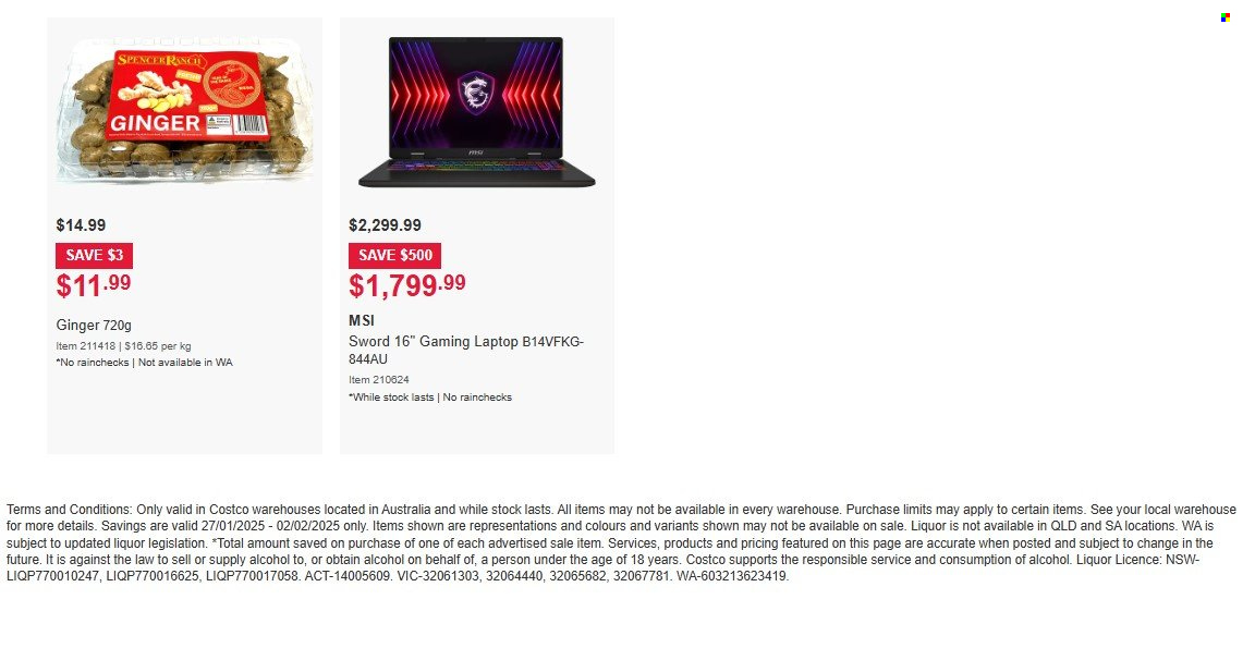 Costco catalogue - 27 Jan 2025 - 2 Feb 2025. Page 3