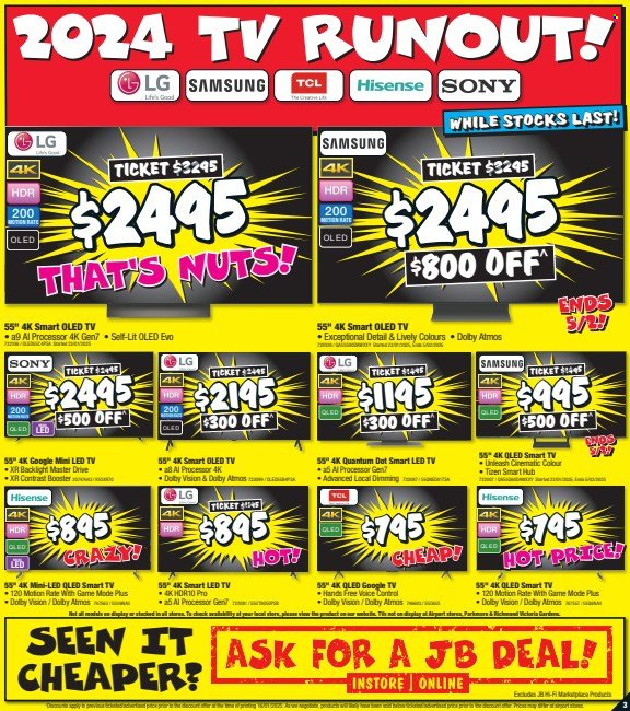 JB Hi-Fi catalogue - 30 Jan 2025 - 12 Feb 2025. Page 3