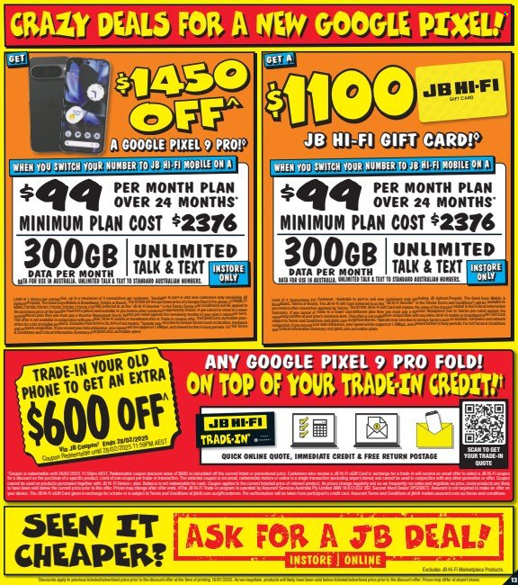 JB Hi-Fi catalogue - 30 Jan 2025 - 12 Feb 2025. Page 13