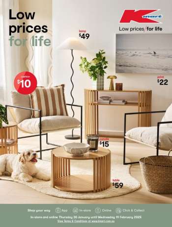 Kmart Catalogue - 30 Jan 2025 - 19 Feb 2025.