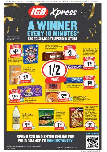 IGA Xpress Catalogue - 5 Feb 2025 - 11 Feb 2025.
