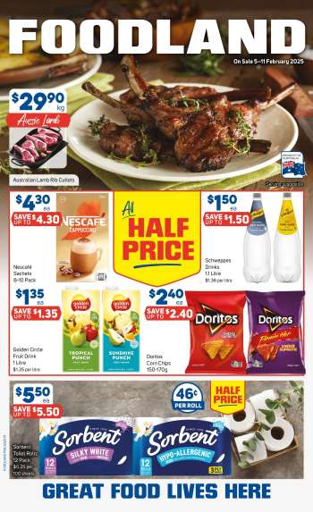 Foodland Catalogue - 5 Feb 2025 - 11 Feb 2025.