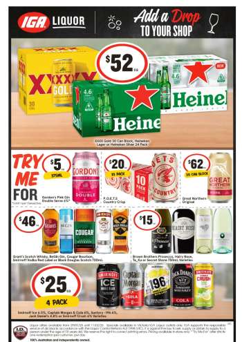 IGA LIQUOR Catalogue - 29 Jan 2025 - 4 Feb 2025.