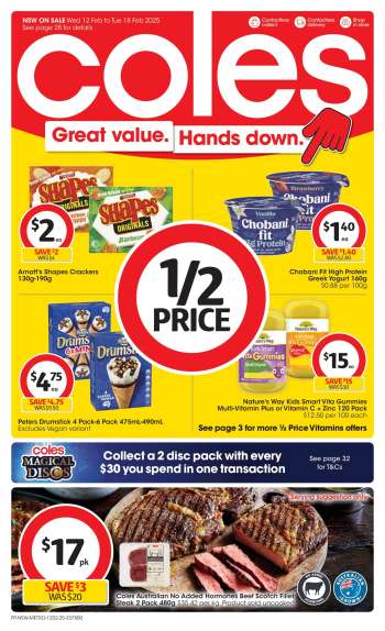 Coles Catalogue - 12 Feb 2025 - 18 Feb 2025.