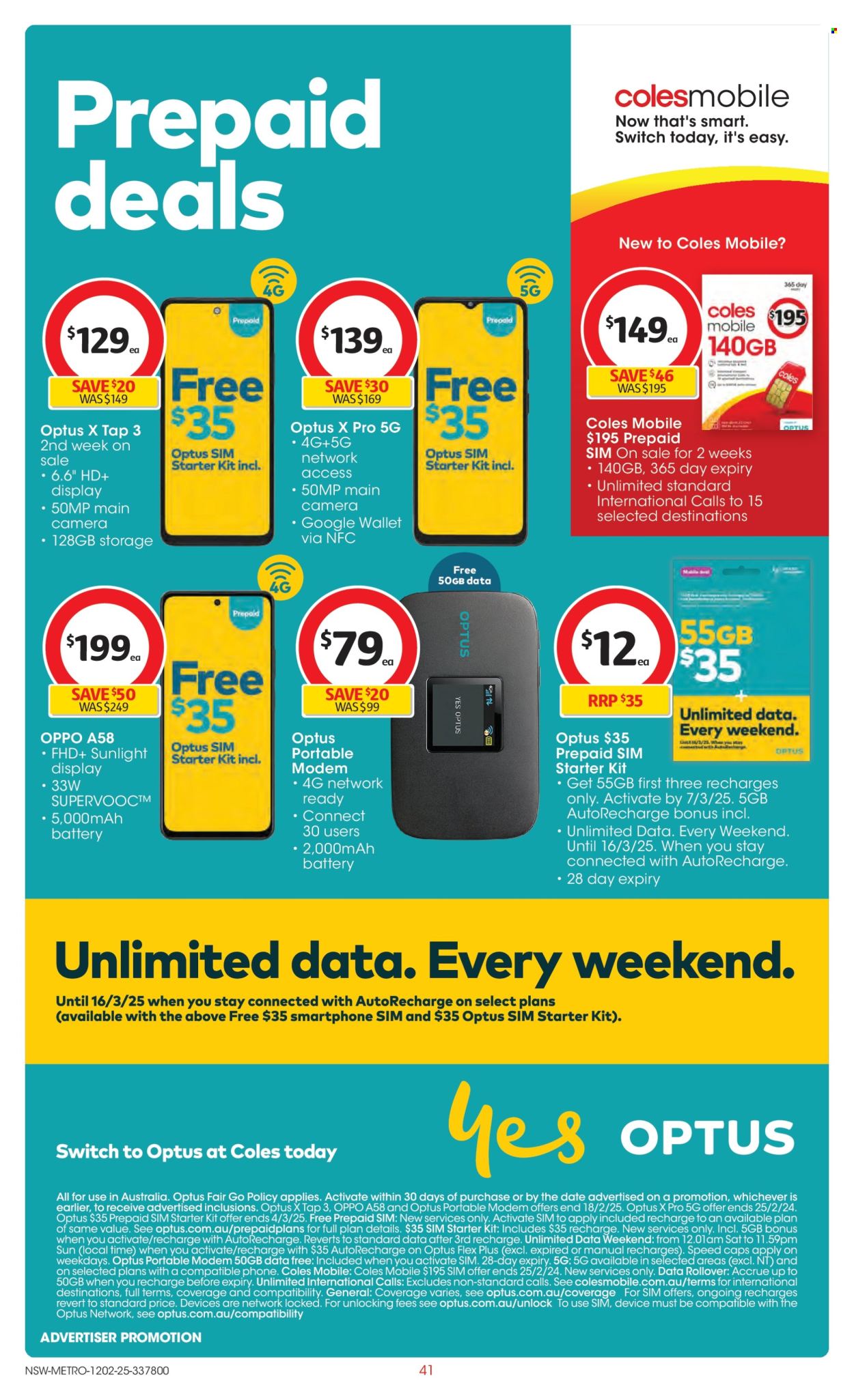 Coles catalogue - 12 Feb 2025 - 18 Feb 2025. Page 41