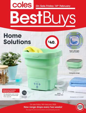 Coles Catalogue - 14 Feb 2025 - 20 Feb 2025.