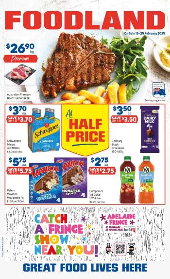 Foodland Catalogue - 19 Feb 2025 - 25 Feb 2025.